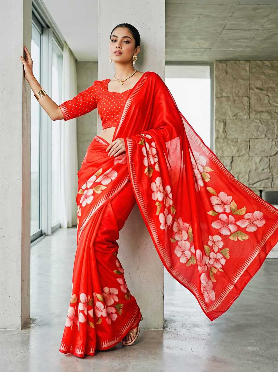 YNF Wholesale Fancy Designer Sarees KESH673 Bentex Flora | Surat Manufacturer