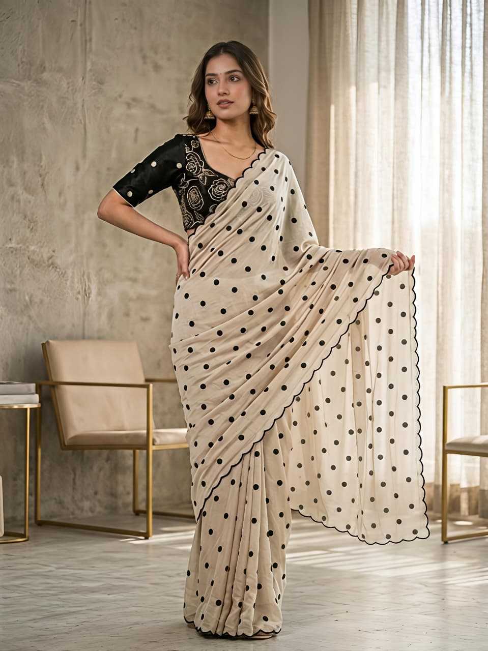 YNF Wholesale Georgette Georgette Sarees  | Surat Manufacturer