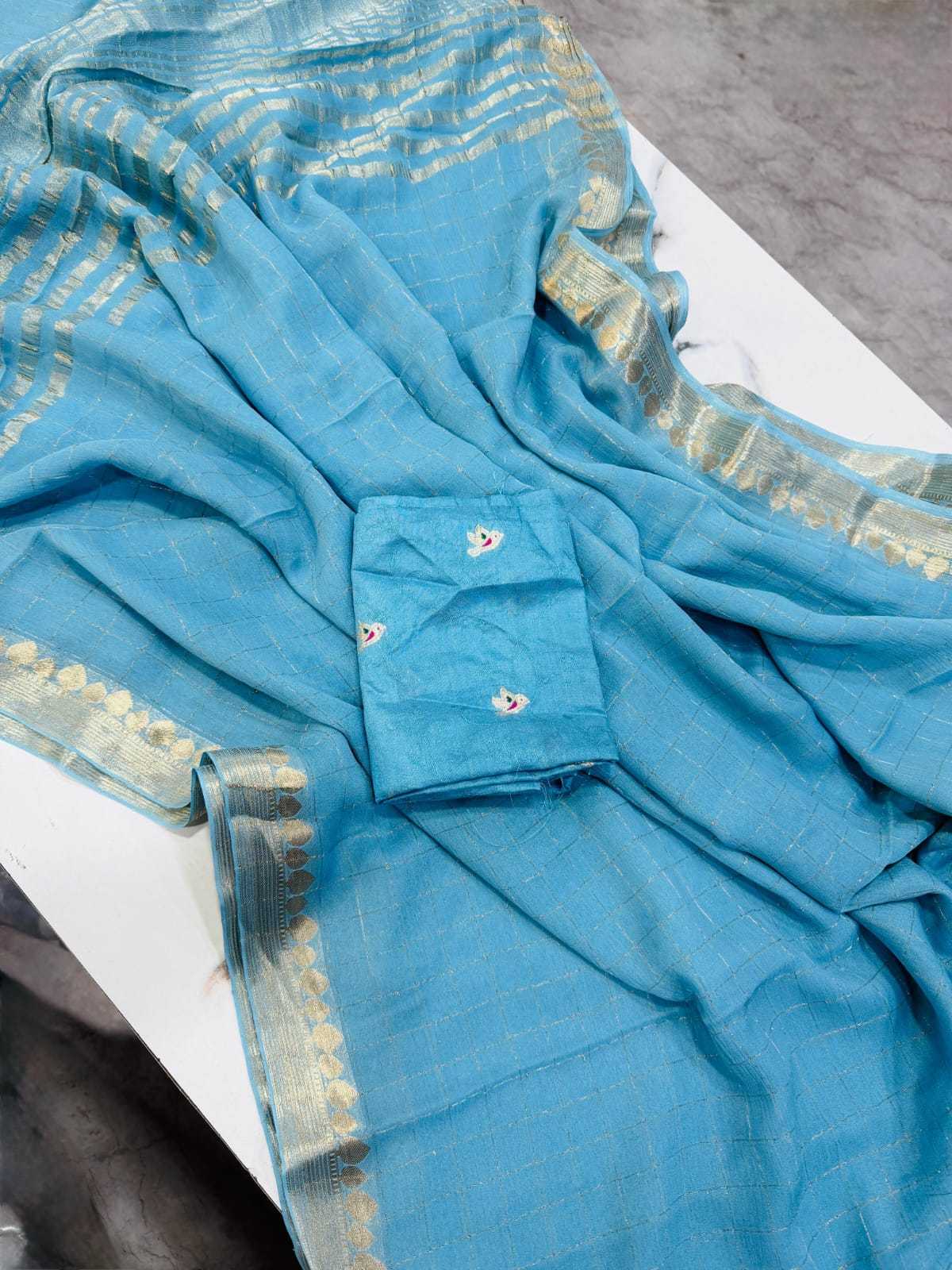 YNF Wholesale Viscose Designer Sarees KESH676 Hiranvitha | Surat Manufacturer