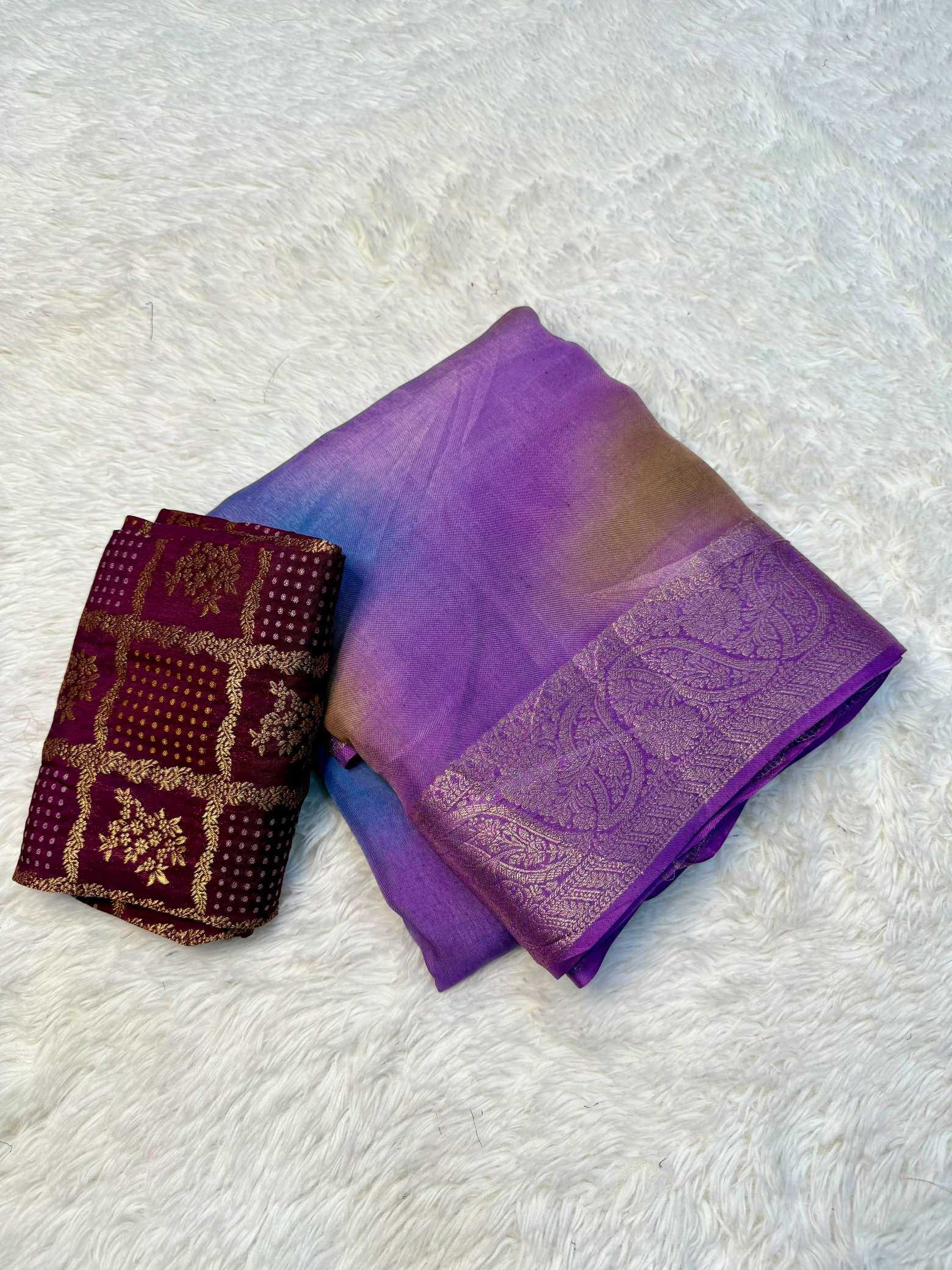 YNF Wholesale Pure Viscos Designer Sarees KESH676 Saburi | Surat Manufacturer