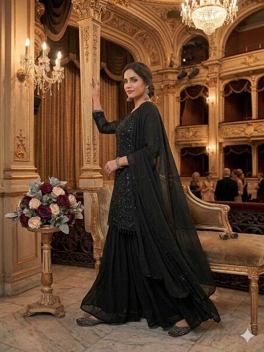 YNF Wholesale Georgette Georgette Kurti  | Surat Manufacturer