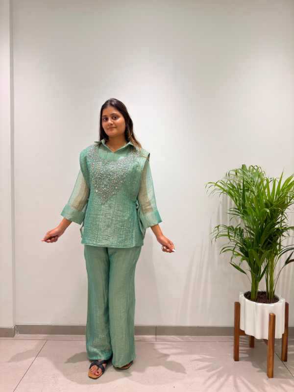 YNF Wholesale Silk Co-ord Set  | Surat Manufacturer