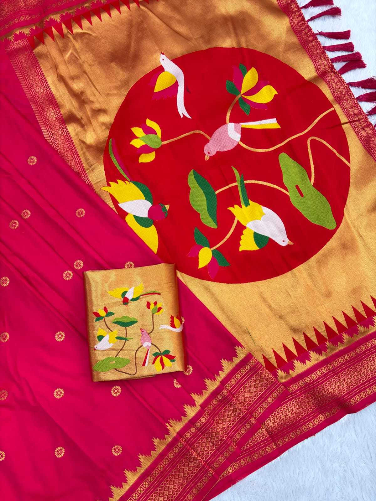 YNF Wholesale Paithani Silk Designer Sarees KESH679 Pankhudi | Surat Manufacturer