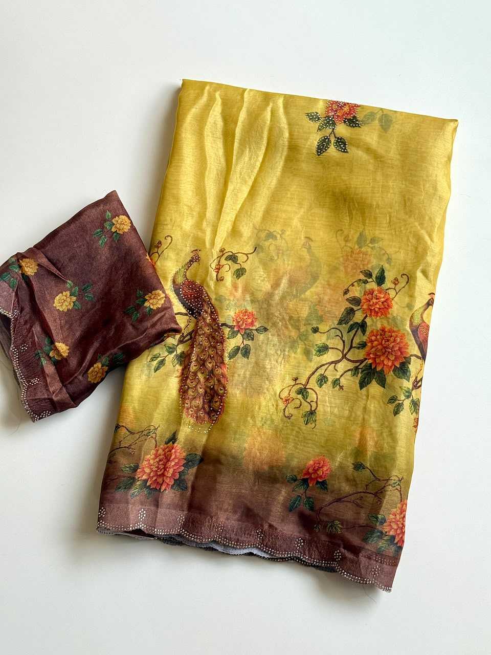 YNF Wholesale Satin Designer Sarees  | Surat Manufacturer