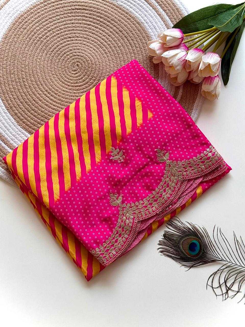 YNF Wholesale Shinon Silk Printed Sarees  | Surat Manufacturer