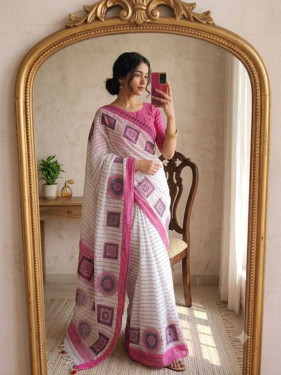 YNF Wholesale Linen Designer Sarees  | Surat Manufacturer
