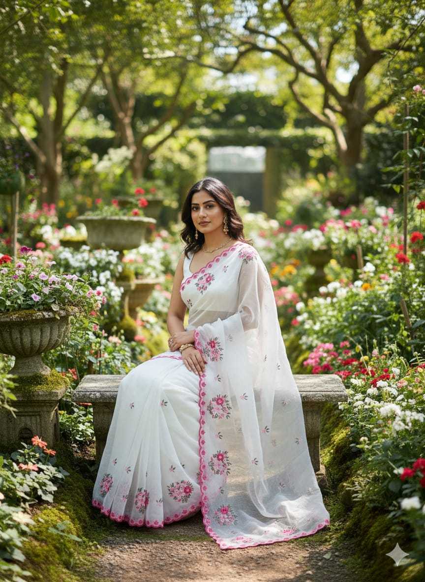 YNF Wholesale Premium Georgette Designer Sarees KESH682 Krisha | Surat Manufacturer