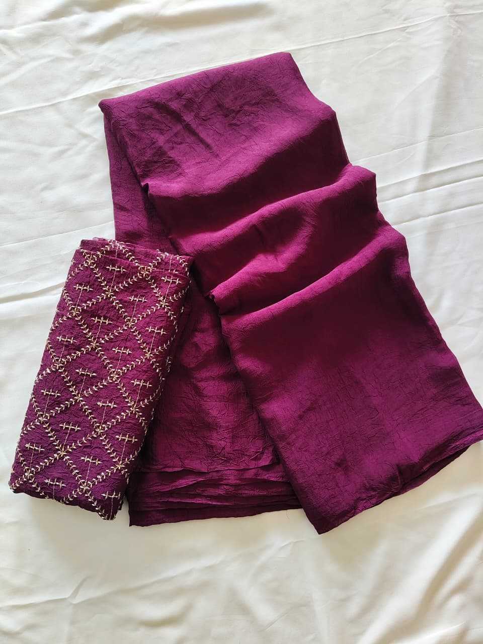 YNF Wholesale Crunchi Designer Sarees  | Surat Manufacturer