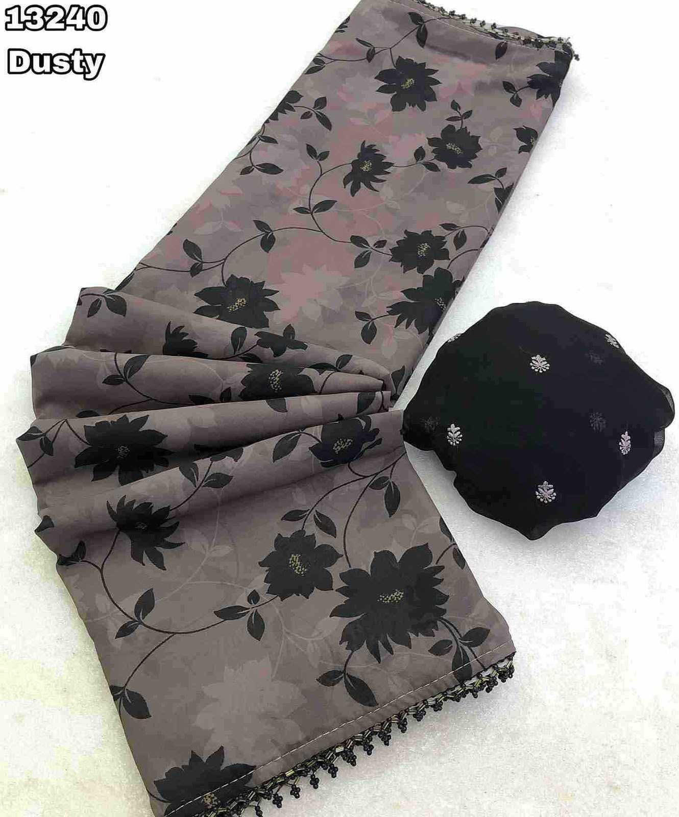 YNF Wholesale Chiffon Printed Sarees  | Surat Manufacturer