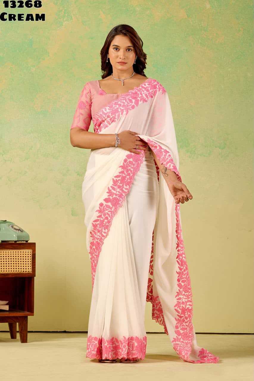 YNF Wholesale Georgette Georgette Sarees KESH683 13268 | Surat Manufacturer