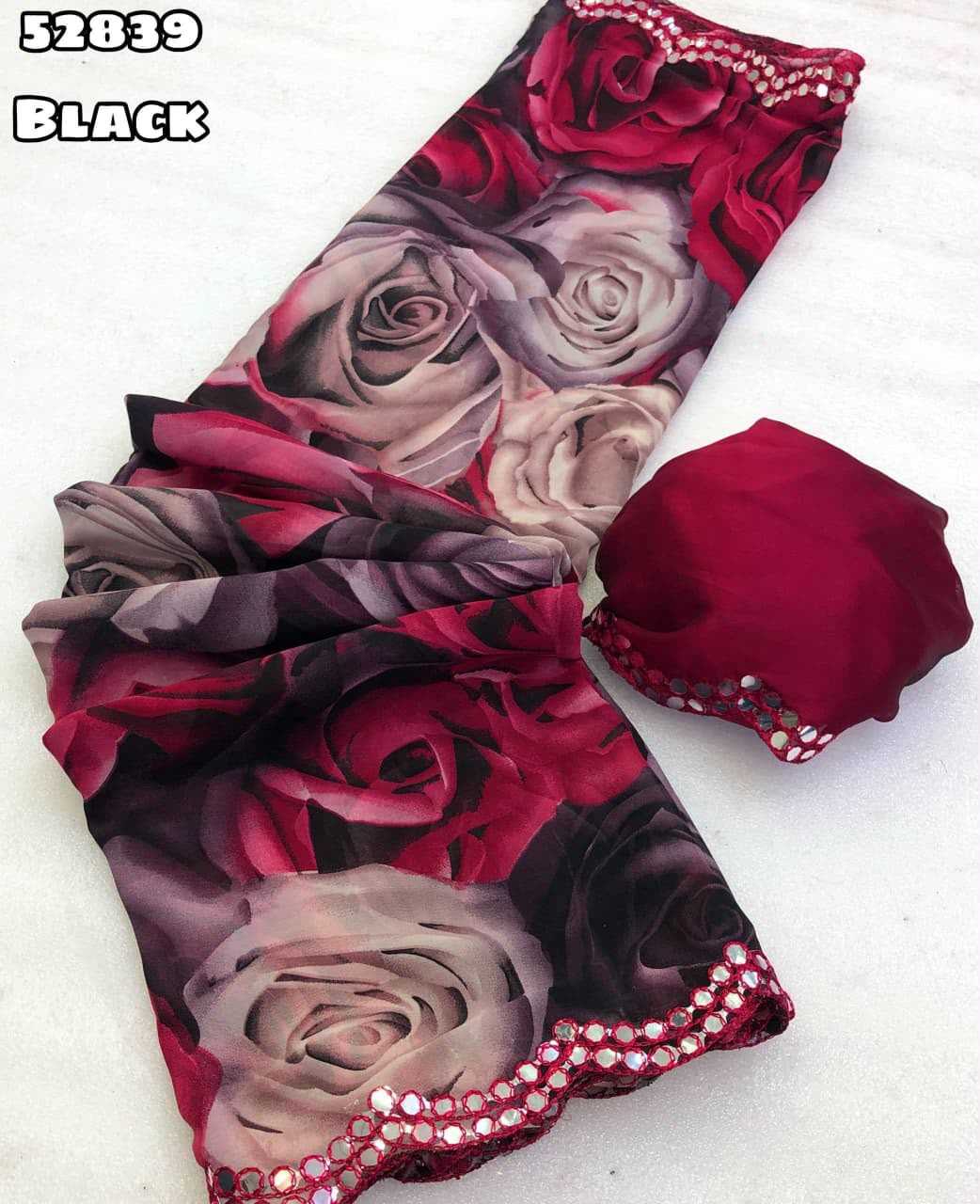 YNF Wholesale Chiffon Printed Sarees  | Surat Manufacturer