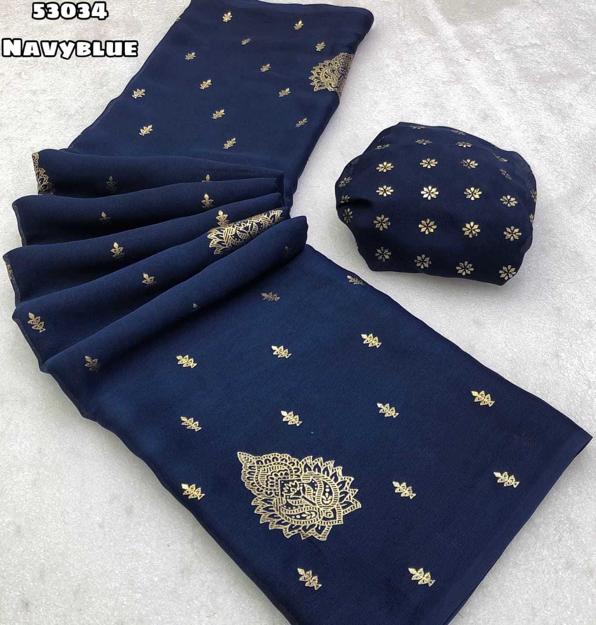 YNF Wholesale Chiffon Designer Sarees KESH683 53034 | Surat Manufacturer