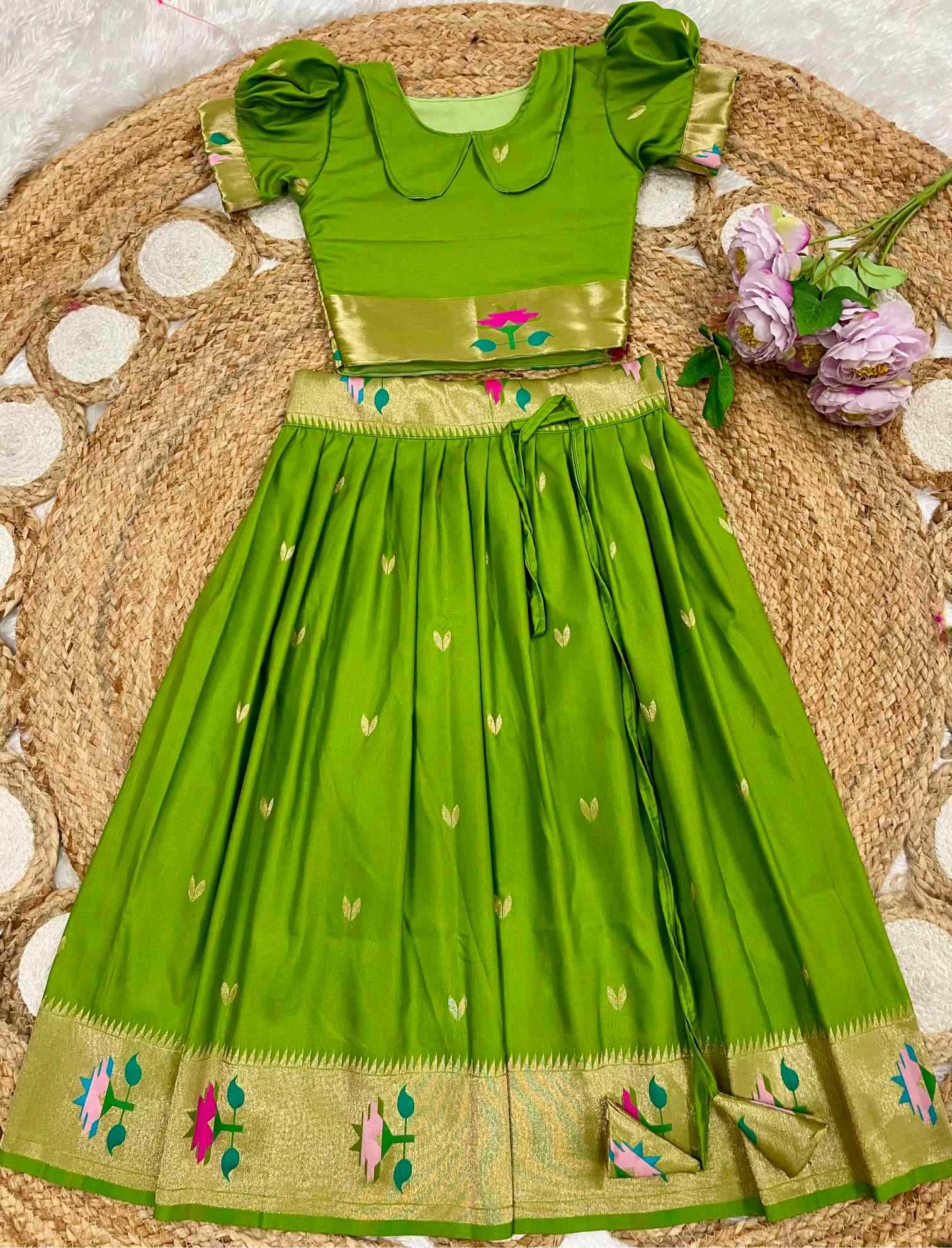 YNF Wholesale Fancy Kids Lehenga  | Surat Manufacturer