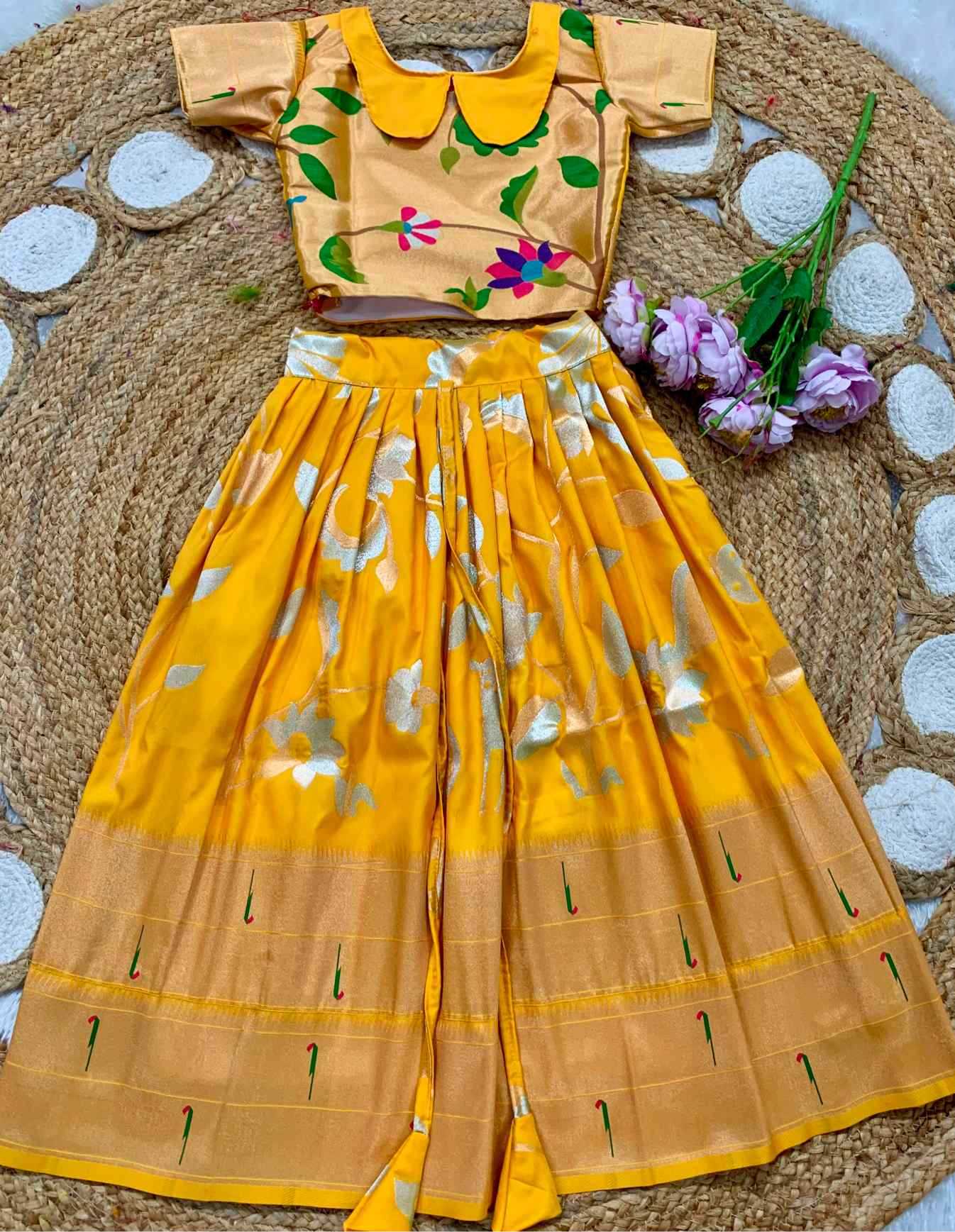 YNF Wholesale Fancy Kids Lehenga  | Surat Manufacturer