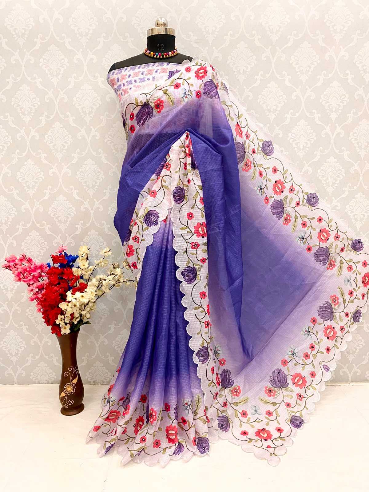 YNF Wholesale Soft Kota Printed Sarees  | Surat Manufacturer