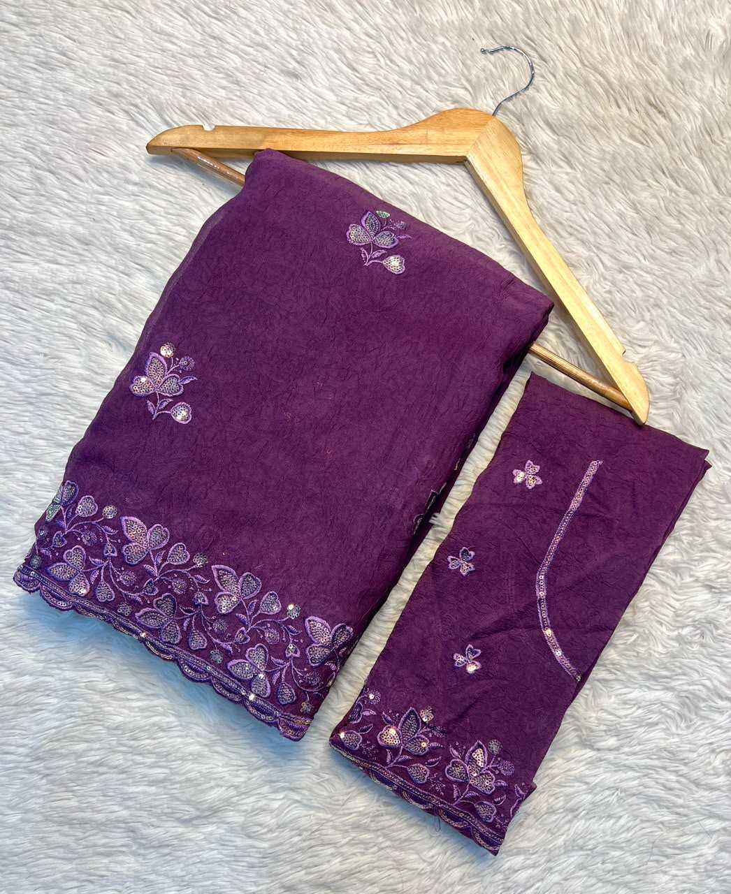 YNF Wholesale Crush Silk Designer Silk Sarees  | Surat Manufacturer
