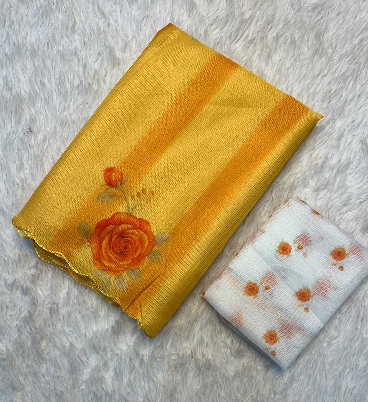 YNF Wholesale Kota Silk Printed Silk Saree  | Surat Manufacturer
