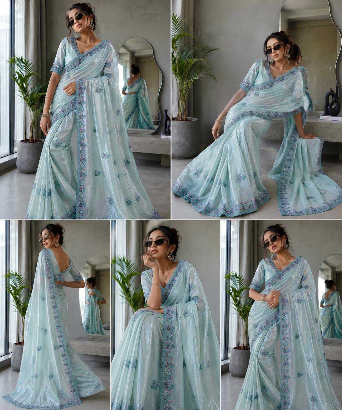 YNF Wholesale Soft Gold Crush Designer Sarees  | Surat Manufacturer