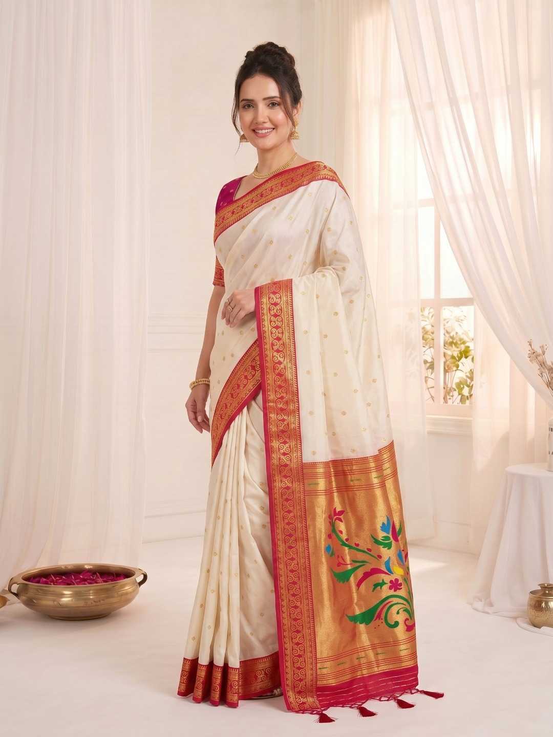 YNF Wholesale Paithani Silk Paithani Sarees  | Surat Manufacturer