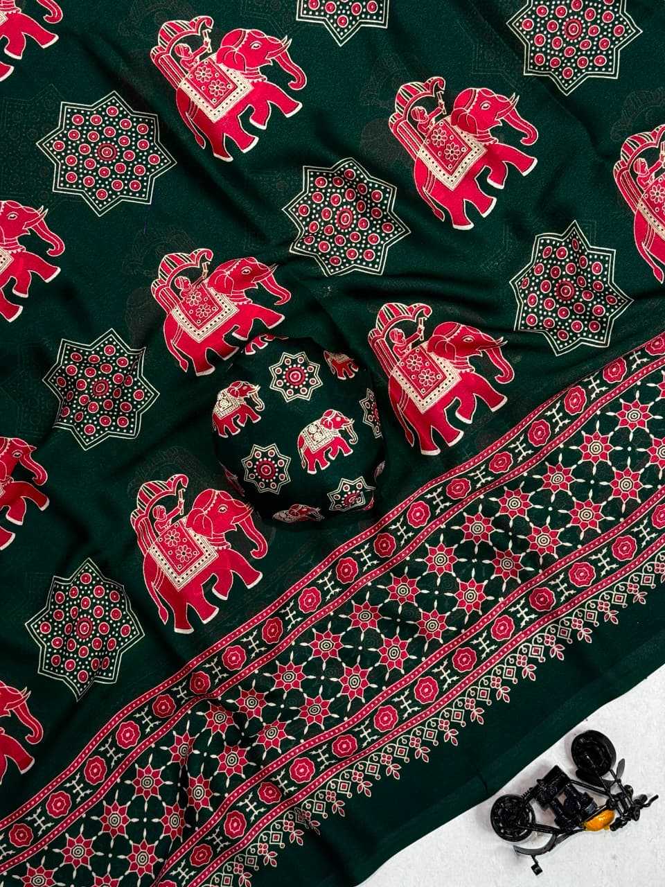 YNF Wholesale Georgette Designer Sarees  | Surat Manufacturer