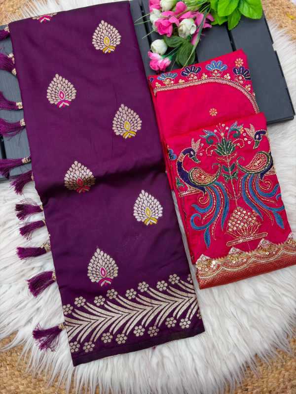 YNF Wholesale Soft Silk Zari Border Sarees KESH700 Sar | Surat Manufacturer