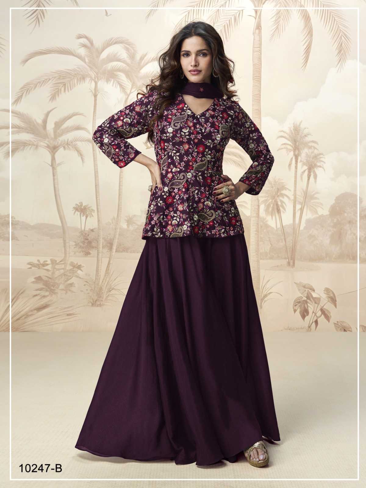 YNF Wholesale Chinon Ladies Suits  | Surat Manufacturer