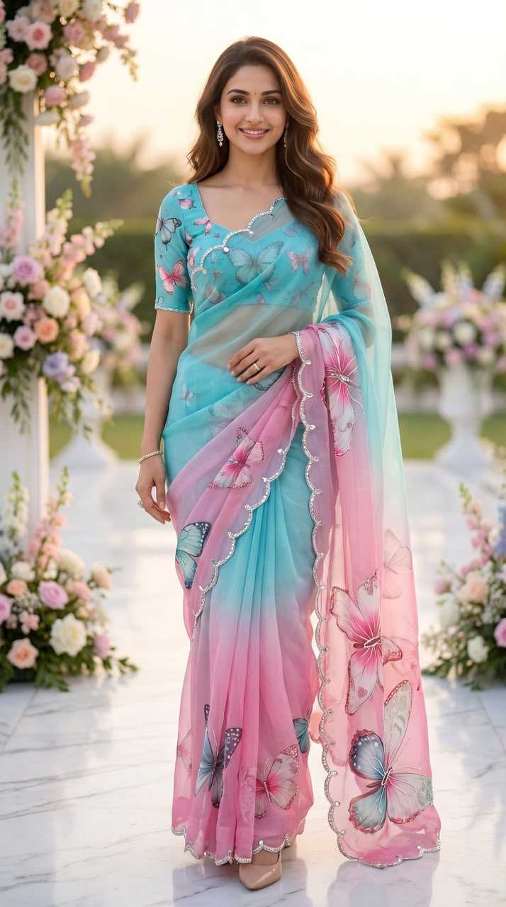 YNF Wholesale Tabby Silk Printed Sarees KESH709 Bod | Surat Manufacturer
