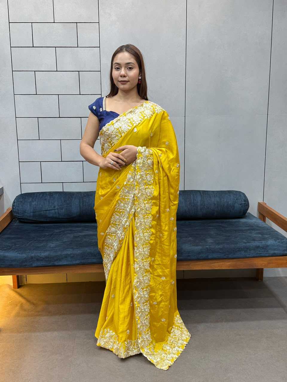 YNF Wholesale Soft Silk Designer Sarees  | Surat Manufacturer