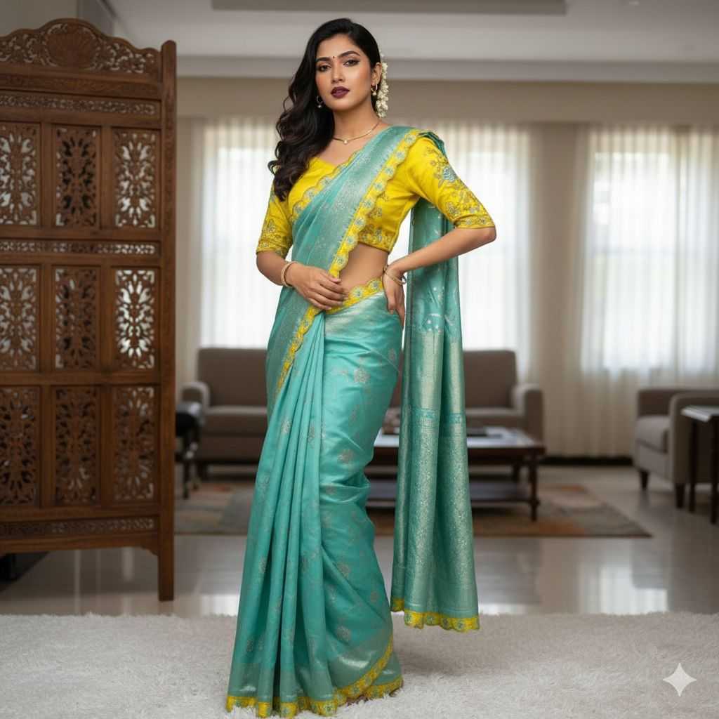 YNF Wholesale Silk Party Wear Sarees KESH709 END | Surat Manufacturer
