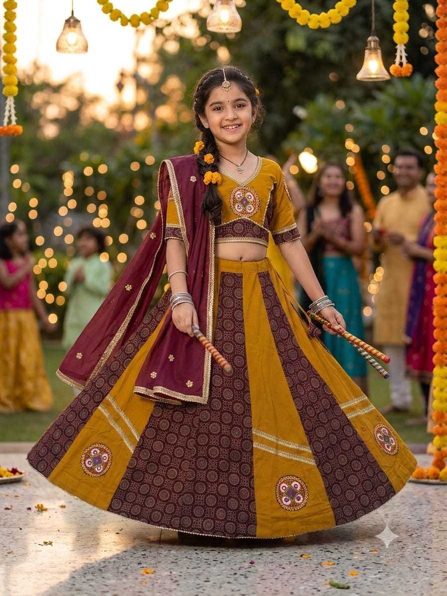 YNF Wholesale Cotton Kids Designer Frock  | Surat Manufacturer