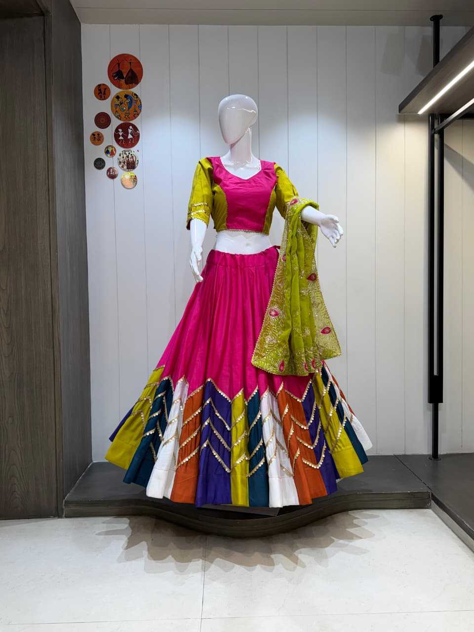 YNF Wholesale Soft Cotton Silk Designer Lehenga  | Surat Manufacturer