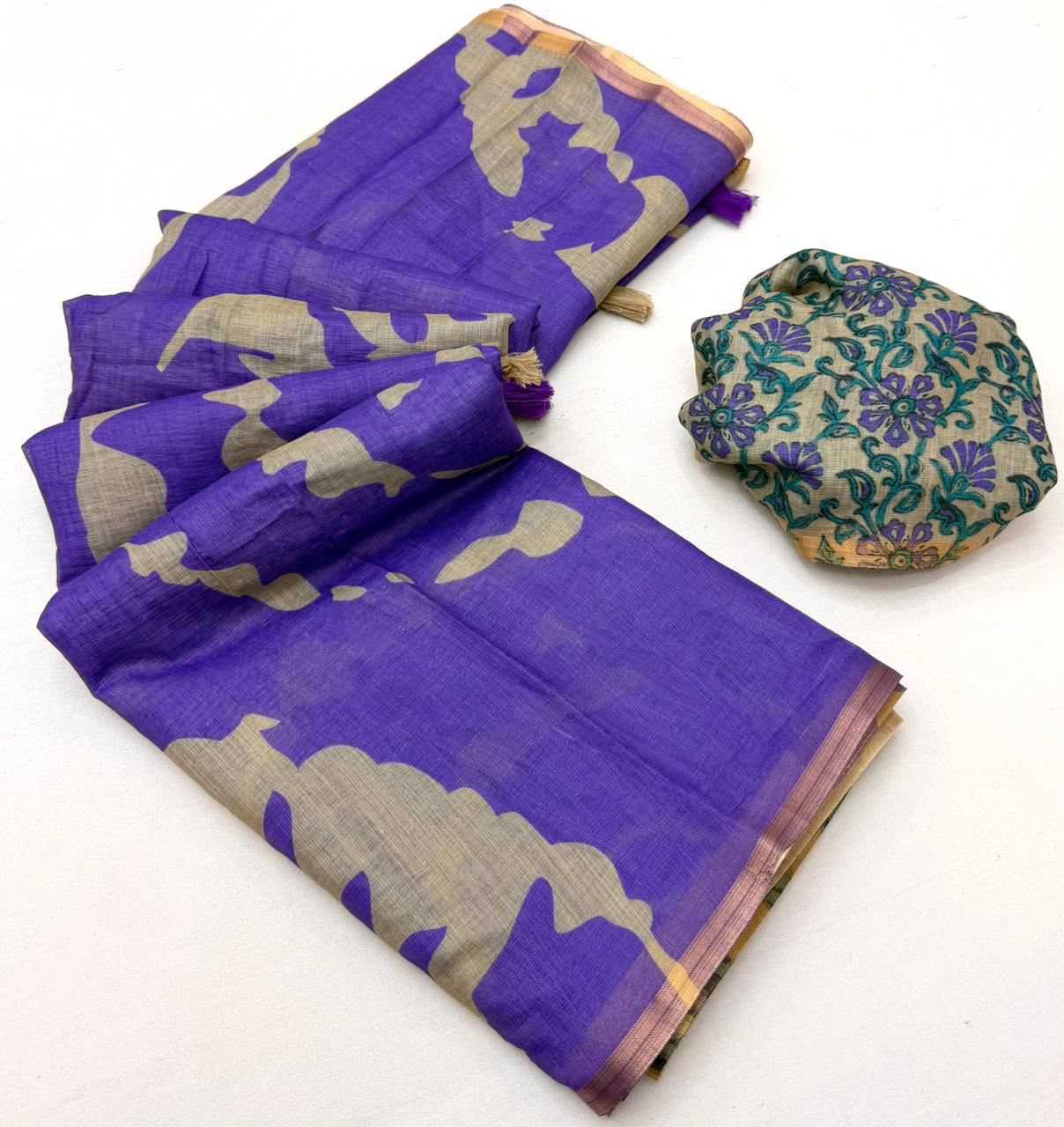 YNF Wholesale Cotton Kalamkari Sarees  | Surat Manufacturer