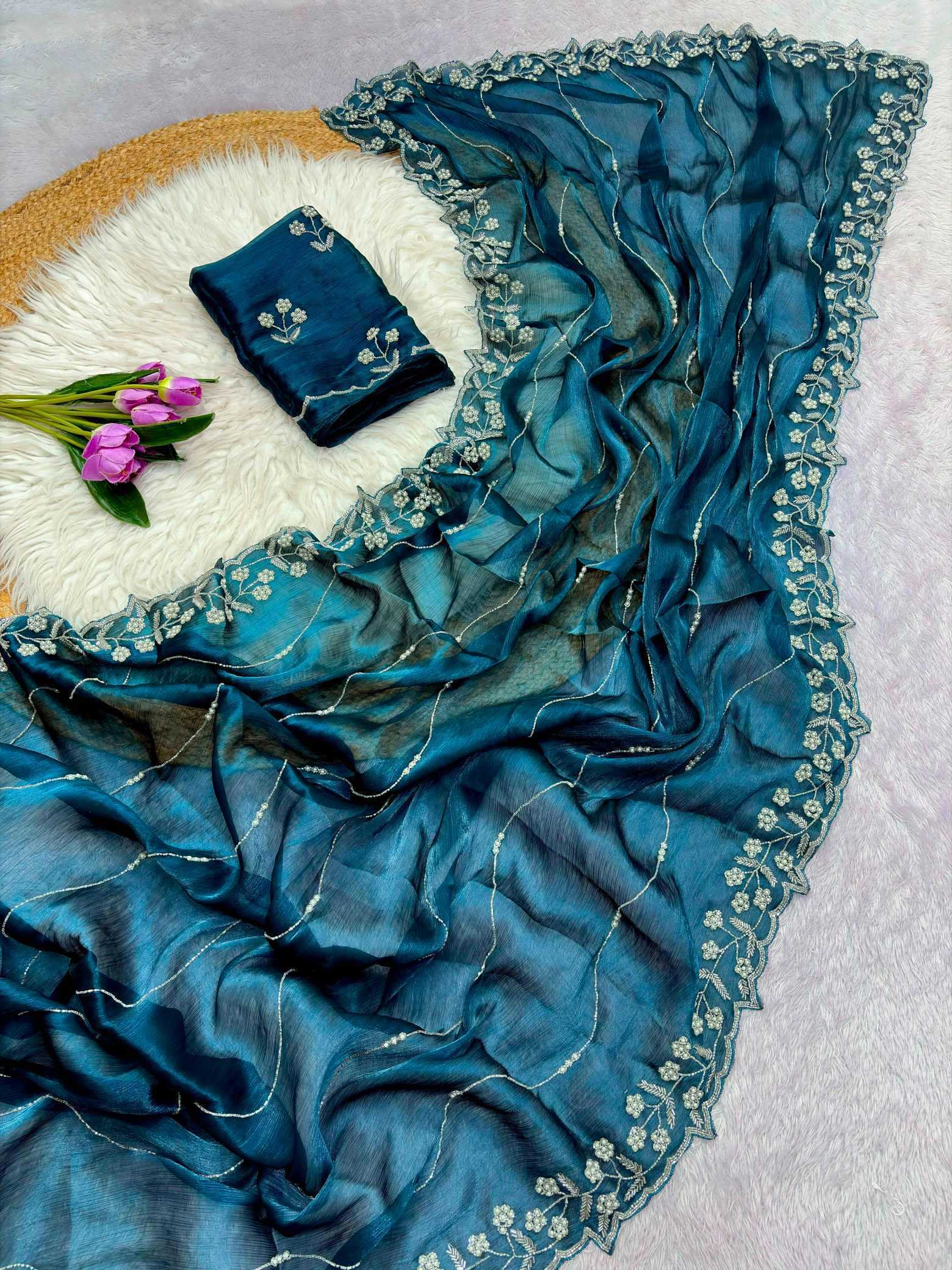 YNF Wholesale Jimmy Choo Jimmy Choo Sarees  | Surat Manufacturer