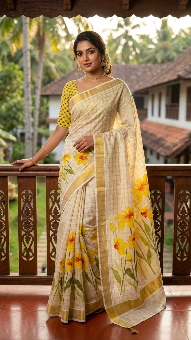 YNF Wholesale Cotton Designer Sarees  | Surat Manufacturer