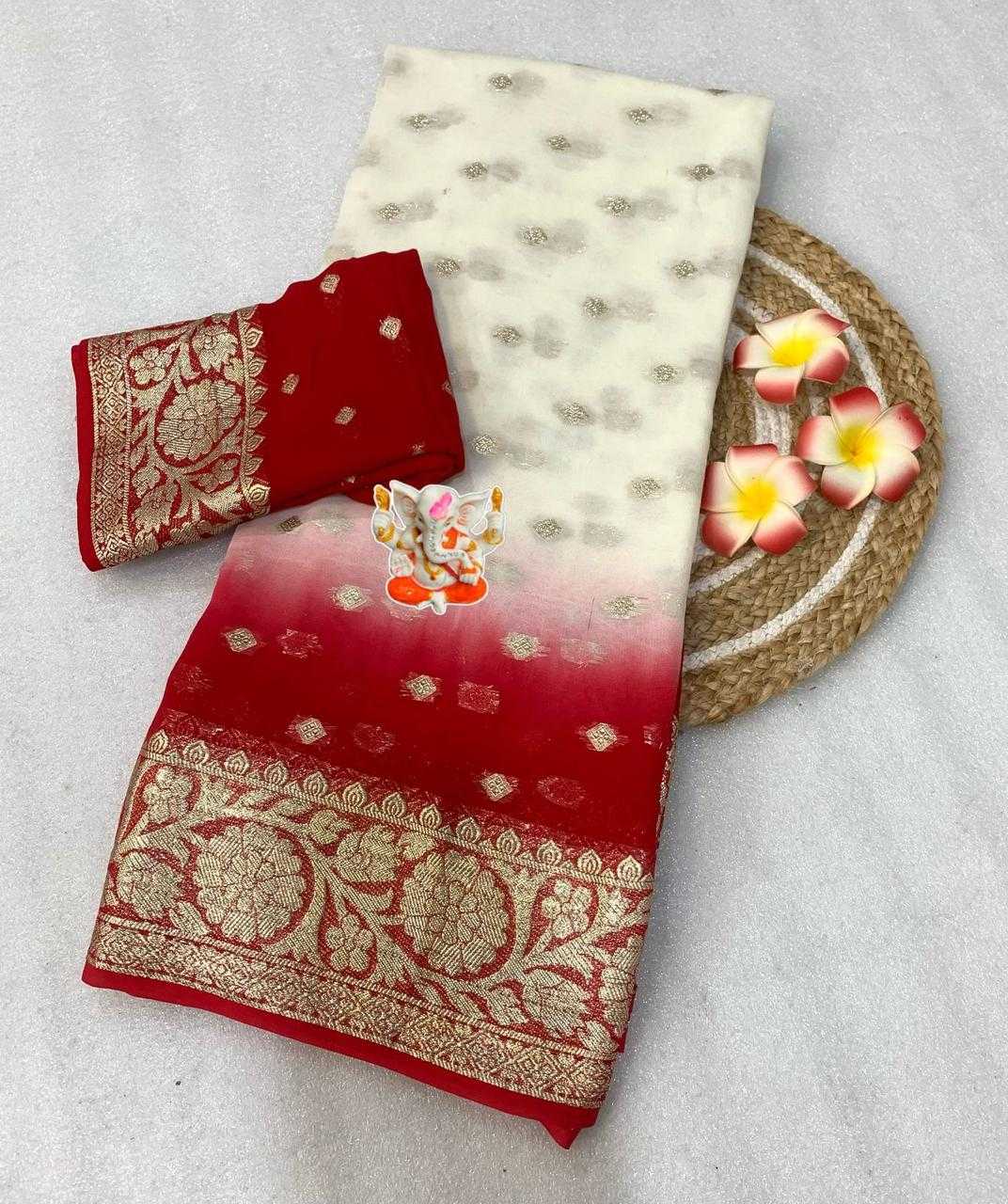 YNF Wholesale Pure Viscos Georgette Sarees  | Surat Manufacturer