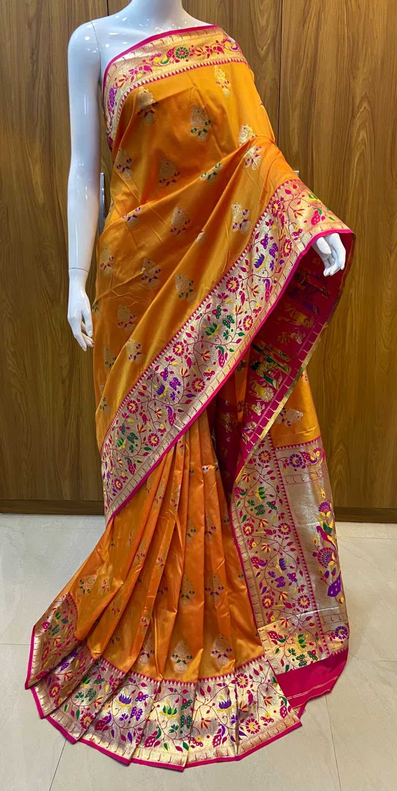 YNF Wholesale Pure Silk Designer Silk Sarees  | Surat Manufacturer