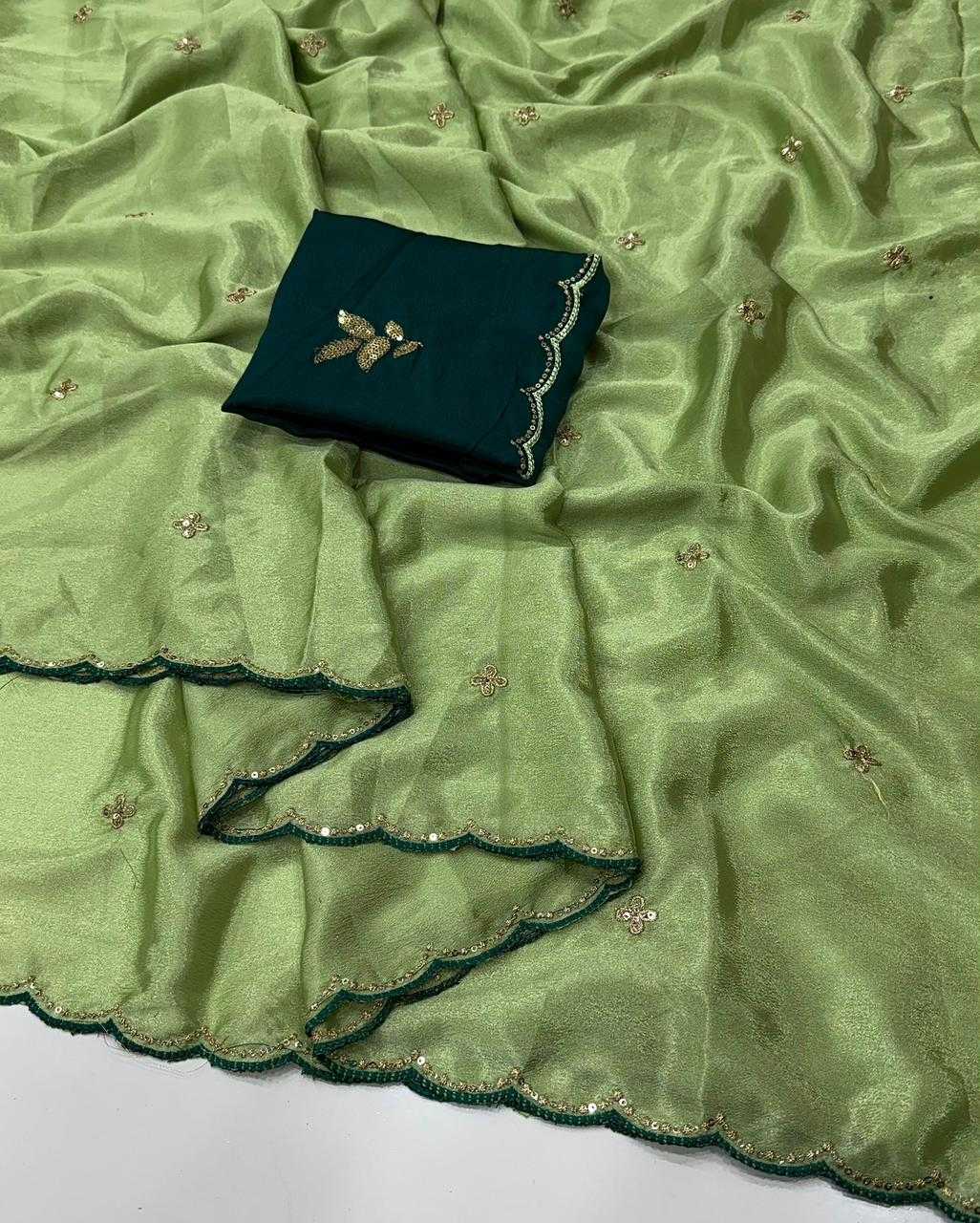 YNF Wholesale Chinon Designer Sarees  | Surat Manufacturer