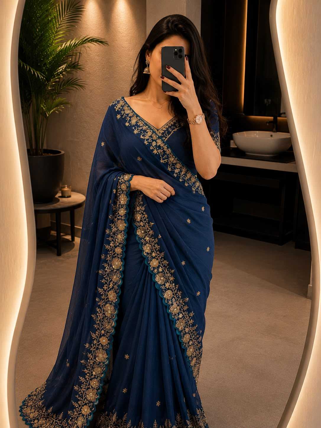 YNF Wholesale Crunchi Designer Sarees  | Surat Manufacturer