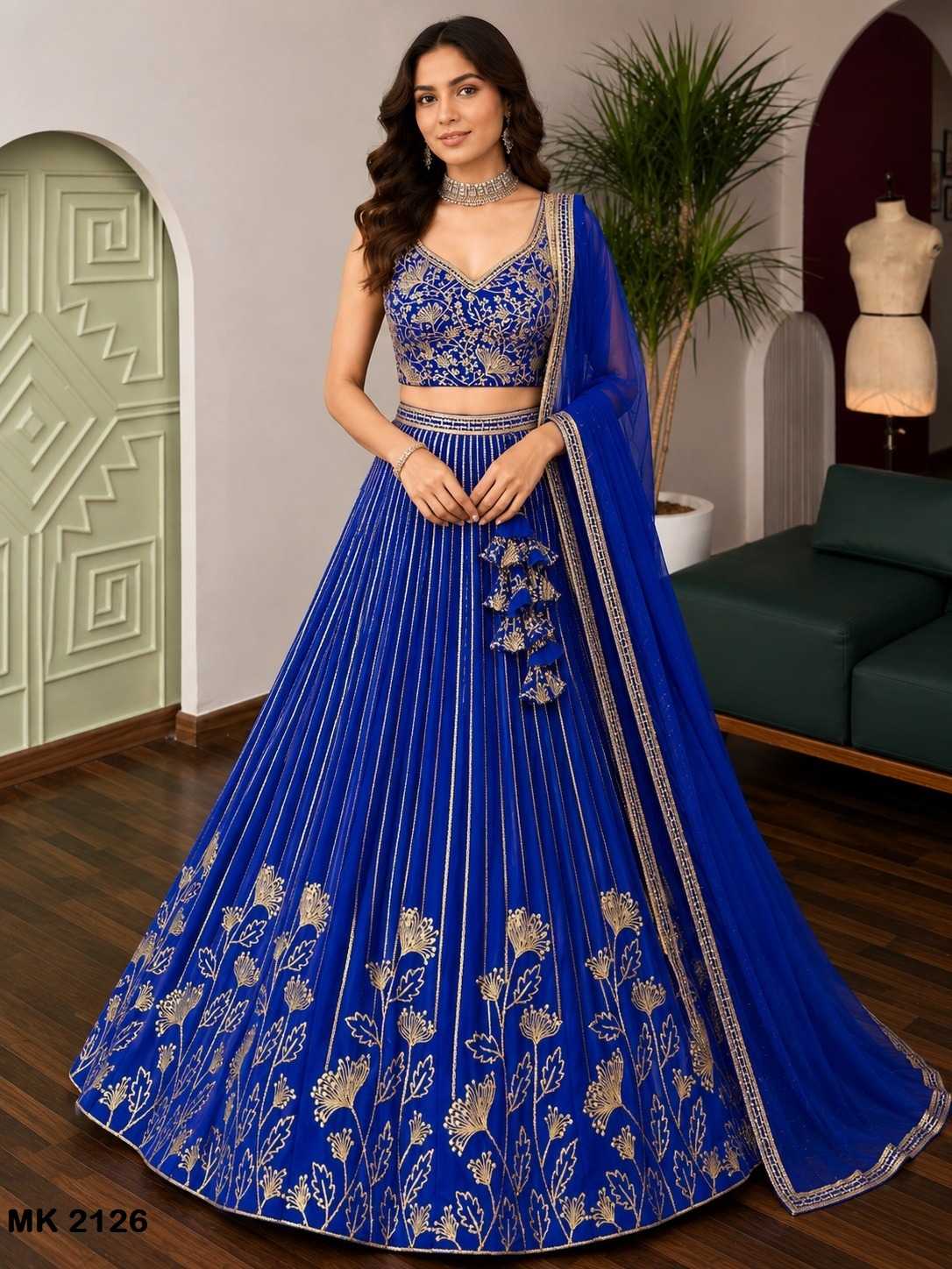 YNF Wholesale Faux Georgette Traditional Lehenga  | Surat Manufacturer
