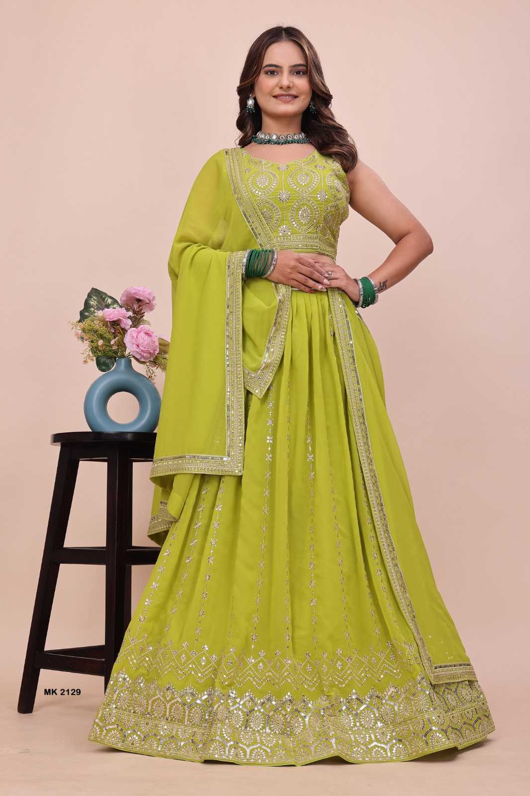 YNF Wholesale Faux Georgette Designer Lehenga  | Surat Manufacturer