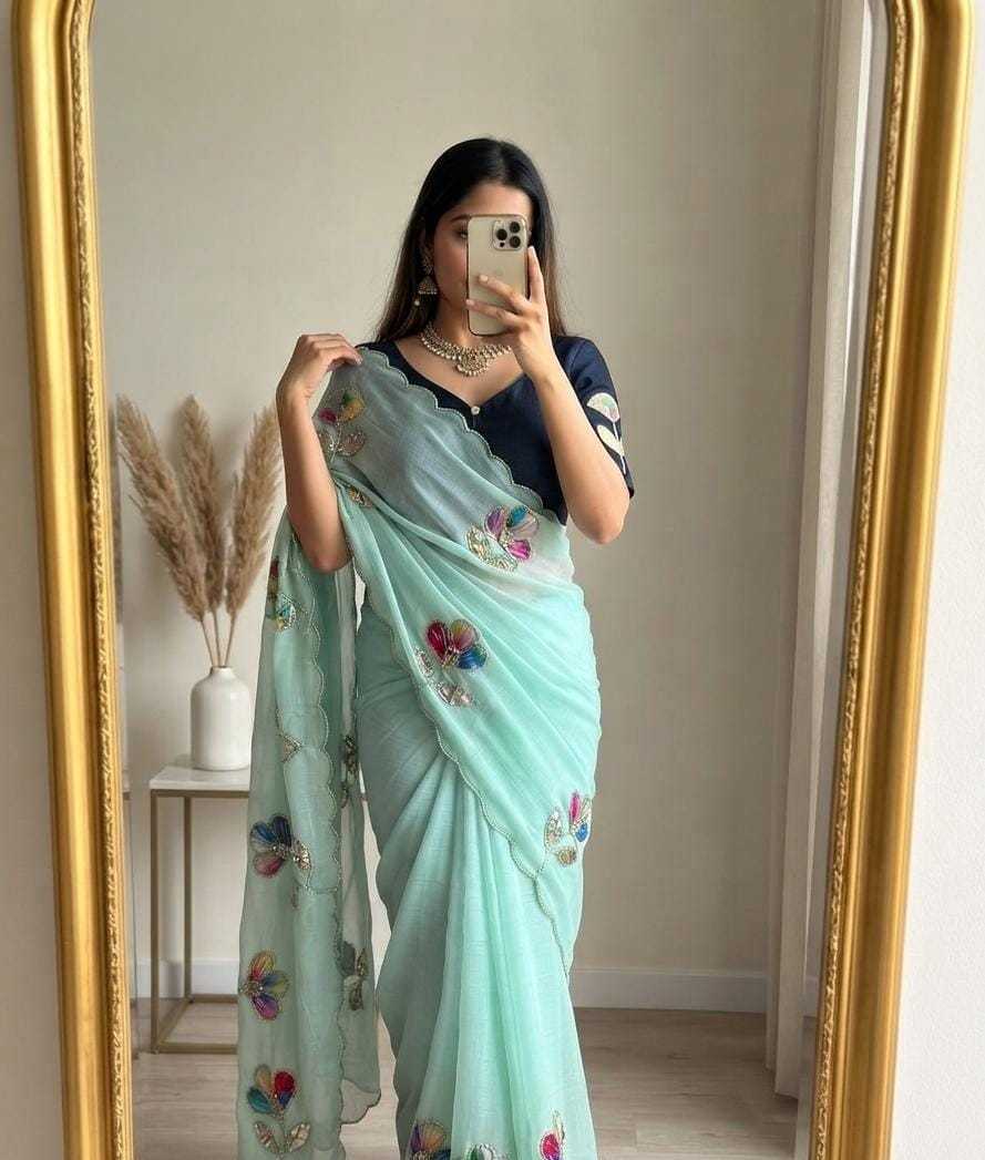 YNF Wholesale Georgette Designer Sarees  | Surat Manufacturer