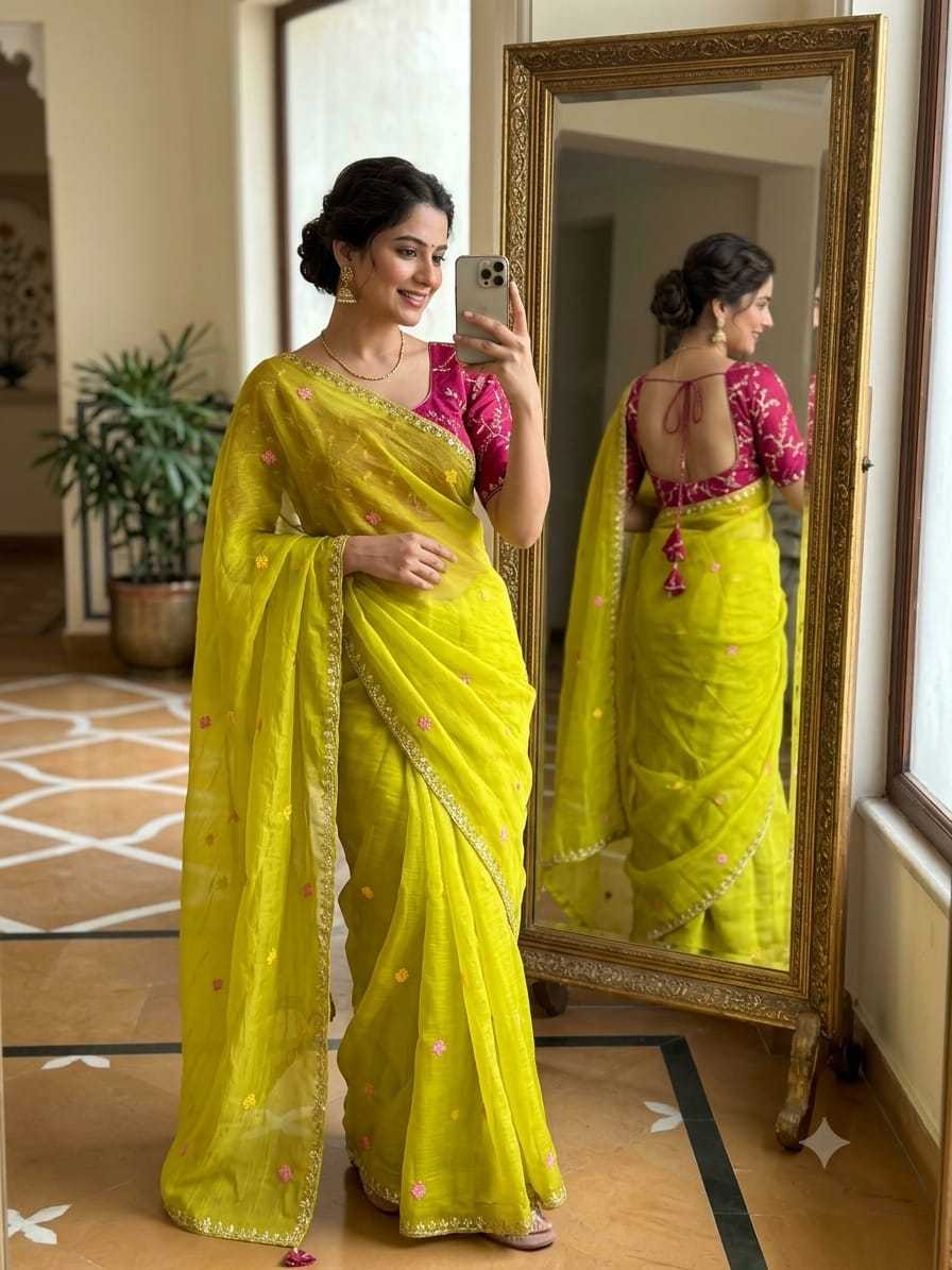 YNF Wholesale Chiffon Designer Sarees  | Surat Manufacturer