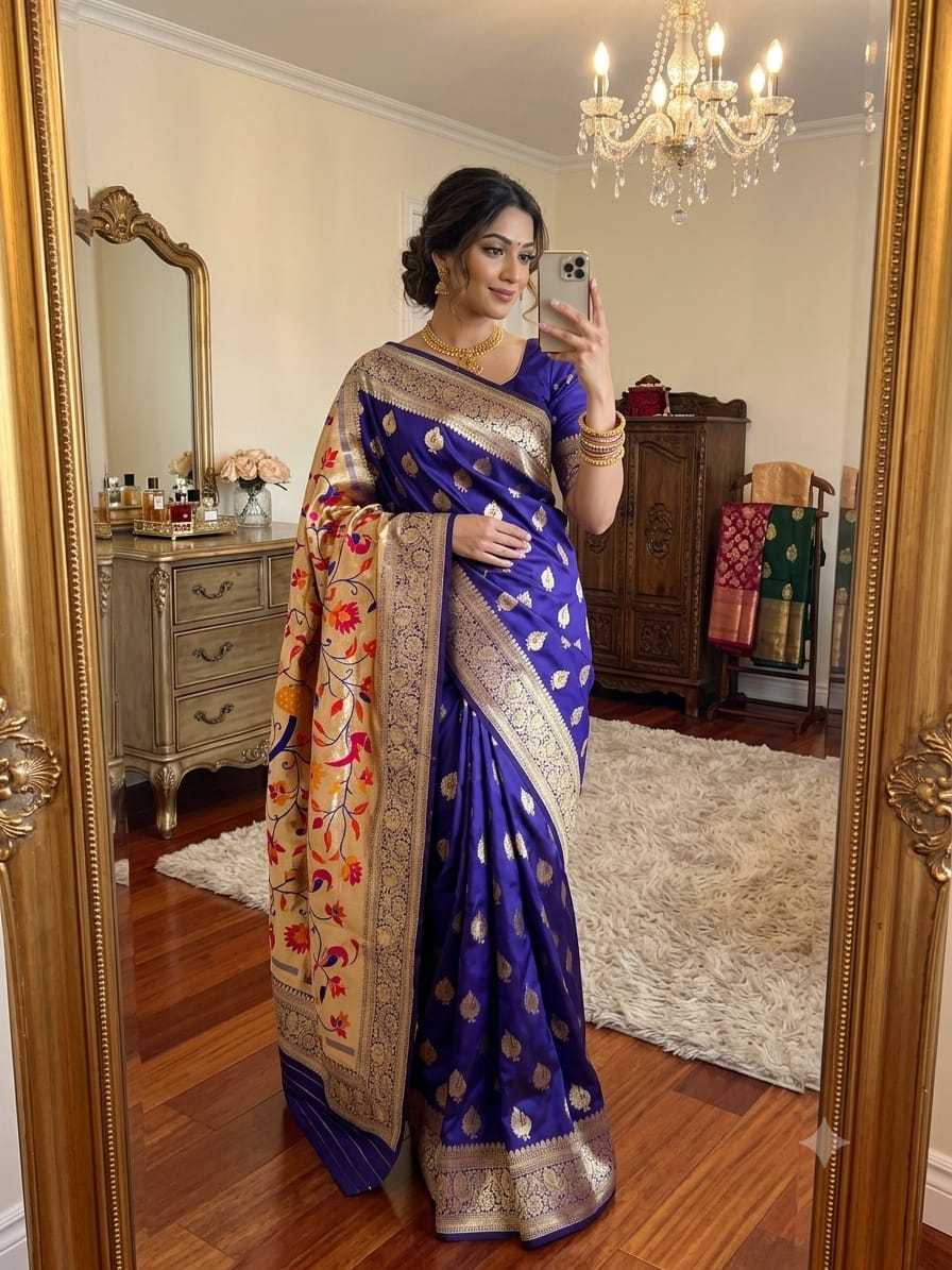 YNF Wholesale Paithani Silk Paithani Sarees  | Surat Manufacturer
