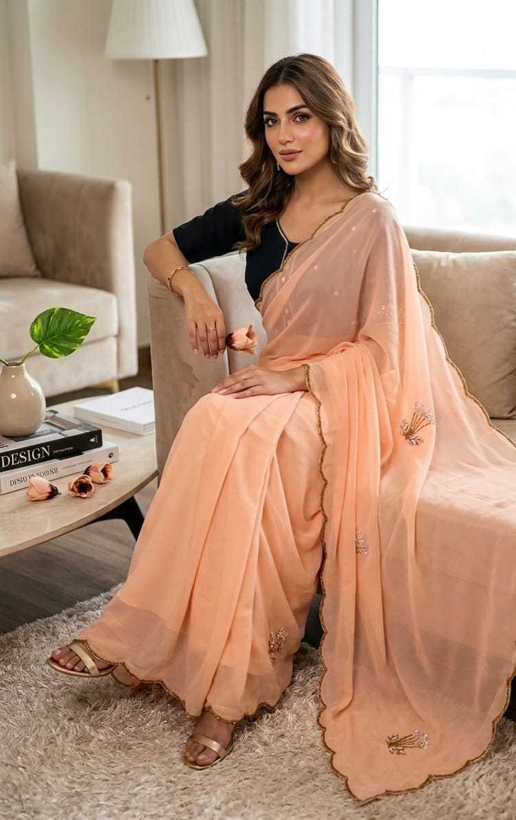 YNF Wholesale Georgette Designer Sarees  | Surat Manufacturer
