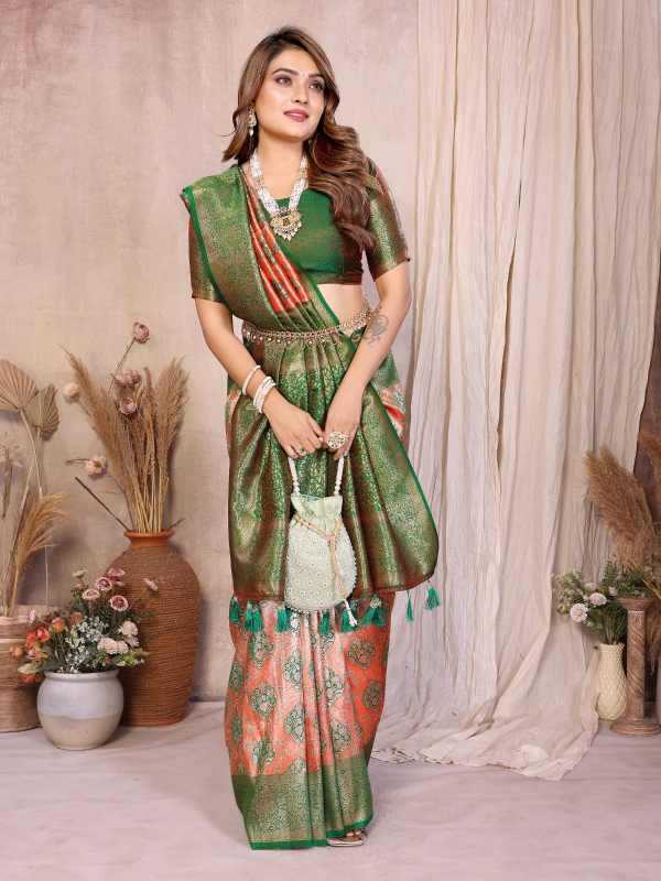 YNF Wholesale Paithani Silk Tissue Silk Saree  | Surat Manufacturer