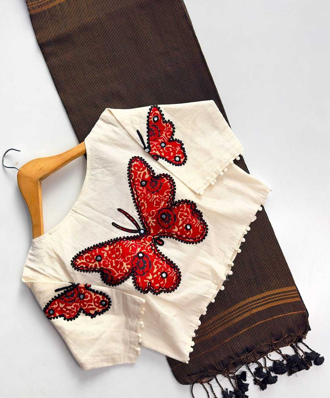 YNF Wholesale Khadi Cotton Designer Blouse | Surat Manufacturer 1