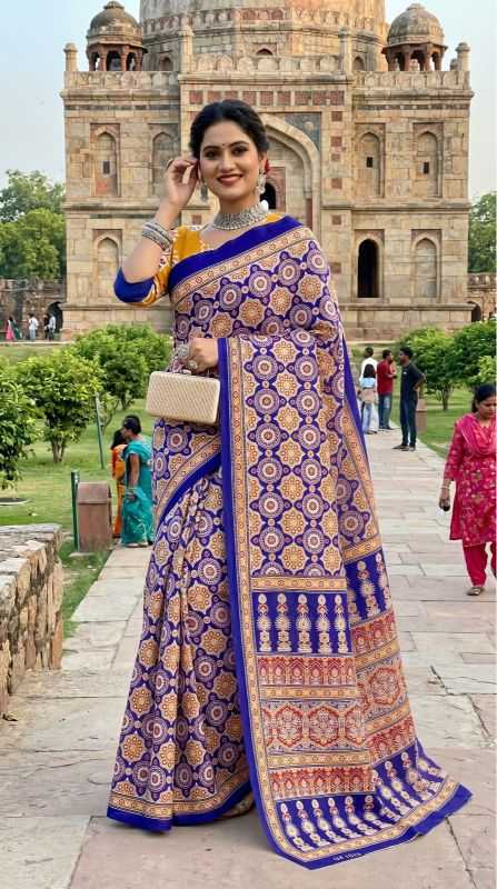 YNF Wholesale Pure Cotton Designer Sarees | Surat Manufacturer