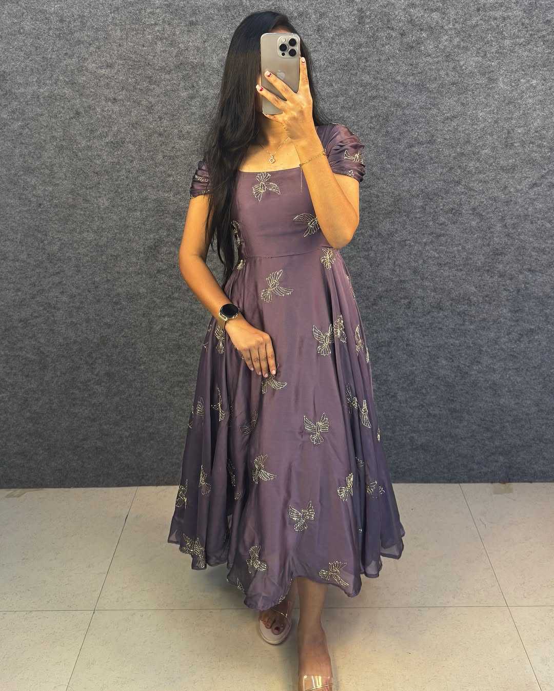 YNF Wholesale Rangoli Silk Fancy Gowns  | Surat Manufacturer