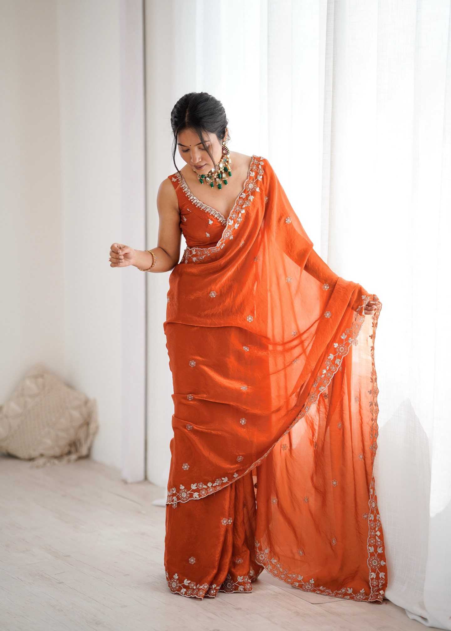 YNF Wholesale Heavy Silk Party Wear Silk Sarees  | Surat Manufacturer