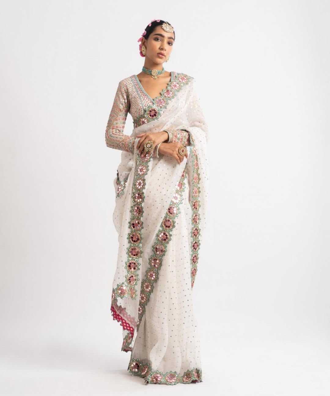 YNF Wholesale Georgette Georgette Sarees RIN134 YASHVI | Surat Manufacturer